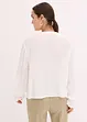 Blusa con ricami traforati, bonprix