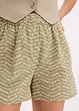 Shorts con ricami traforati, bonprix