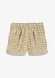 Shorts con ricami traforati, bonprix