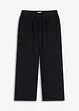 Pantaloni culotte con ricami traforati, bonprix