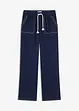 Pantaloni in leggero twill con cordoncino e cuciture a contrasto, bonprix