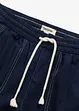 Pantaloni in leggero twill con cordoncino e cuciture a contrasto, bonprix