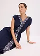 Abito midi con ricamo in stile bohémien, bonprix