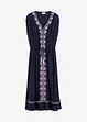 Abito midi con ricamo in stile bohémien, bonprix