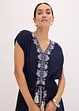 Abito midi con ricamo in stile bohémien, bonprix