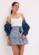 Minigonna di cotone leggero in stile bohémien, bonprix