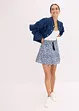 Minigonna di cotone leggero in stile bohémien, bonprix