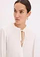 Blusa con righe metallizzate, bonprix