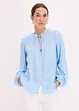 Blusa con righe metallizzate, bonprix