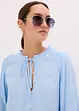 Blusa con righe metallizzate, bonprix