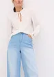 Blusa con righe metallizzate, bonprix