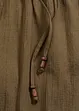 Pantaloni larghi con effetto operato, bonprix