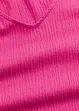 Maglia in crêpe strutturato con maniche ad aletta, bonprix