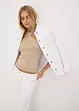 Top all'americana in maglia di soffice viscosa, bonprix
