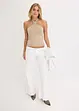 Top all'americana in maglia di soffice viscosa, bonprix