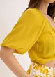 Blusa cropped in viscosa fluente, bonprix