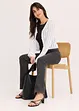 Cardigan cropped effetto uncinetto, bonprix