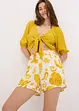 Shorts fantasia in viscosa operata, bonprix