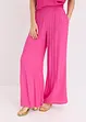 Pantaloni con elastico in vita in viscosa fluente, bonprix