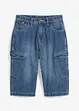 Bermuda in jeans di puro cotone, loose fit, bonprix