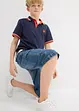 Bermuda in jeans di puro cotone, loose fit, bonprix