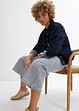 Pantaloni in twill con cinta comoda, bonprix