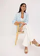 Blazer con viscosa e maniche a 3/4, bonprix