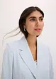 Blazer con viscosa e maniche a 3/4, bonprix