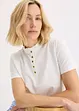 Maglia in cotone con ruches, bonprix