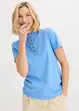 Maglia in cotone con ruches, bonprix