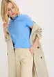 Maglia in cotone con ruches, bonprix