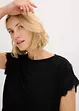 Maglia in viscosa con pizzo, bonprix