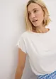 Maglia in viscosa con pizzo, bonprix