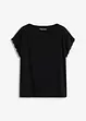 Maglia in viscosa con pizzo, bonprix