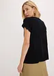 Maglia in viscosa con pizzo, bonprix