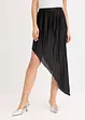 Gonna plissettata in satin lucido, bonprix