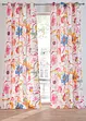 Tenda trasparente in poliestere riciclato con fantasia floreale (pacco da 1), bonprix