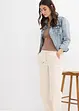 Jeans barrel shape con cinta comoda, vita media, bonprix