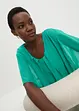 Blusa in chiffon con canotta, bonprix