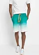 Bermuda in felpa con colori sfumati, bonprix