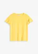 Maglia con maniche a volant, bonprix