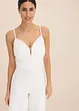 Tuta elegante con spalline e pizzo, bonprix
