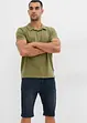 Bermuda di jeans elasticizzati, slim fit, bonprix