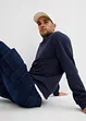 Bermuda cargo lunghi in jeans, relaxed fit, bonprix