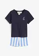 T-shirt e pantaloni corti in puro cotone biologico (set 2 pezzi), bonprix