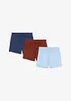 Shorts in jersey di puro cotone biologico (pacco da 3), bonprix