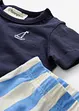 T-shirt e pantaloni corti in puro cotone biologico (set 2 pezzi), bonprix