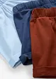 Shorts in jersey di puro cotone biologico (pacco da 3), bonprix