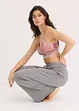 Reggiseno bustier senza ferretto con materiale riciclato, bonprix