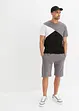 T-shirt e bermuda in felpa (set 2 pezzi), bonprix